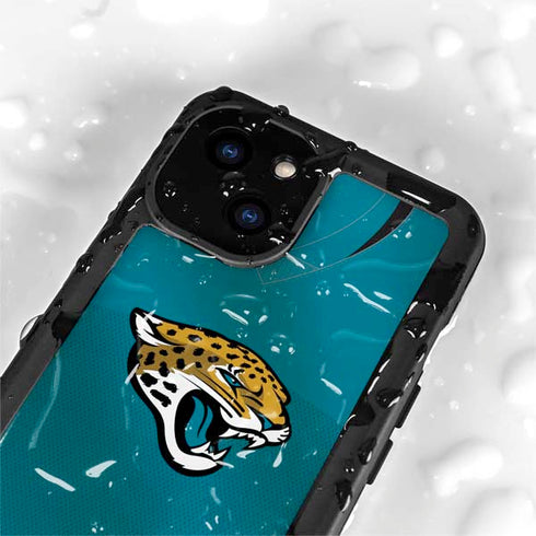 NFL Jacksonville Jaguars Team Jersey iPhone 15 Plus Waterproof Case